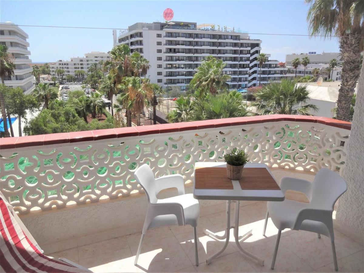 Apartment With A Large South-Facing Balcony, Sea View And Wifi In Las Americas Center Playa de las Americas (Tenerife) Exterior foto